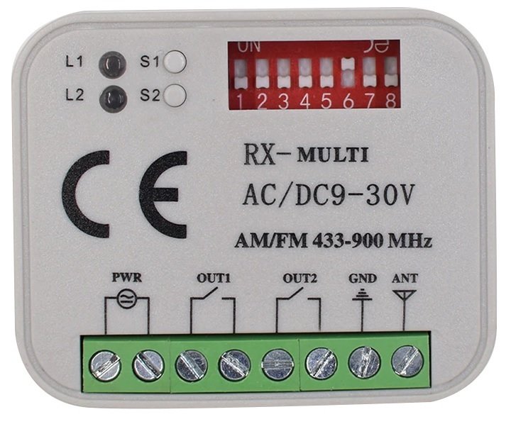 RX Multi ontvanger 433-868MHz