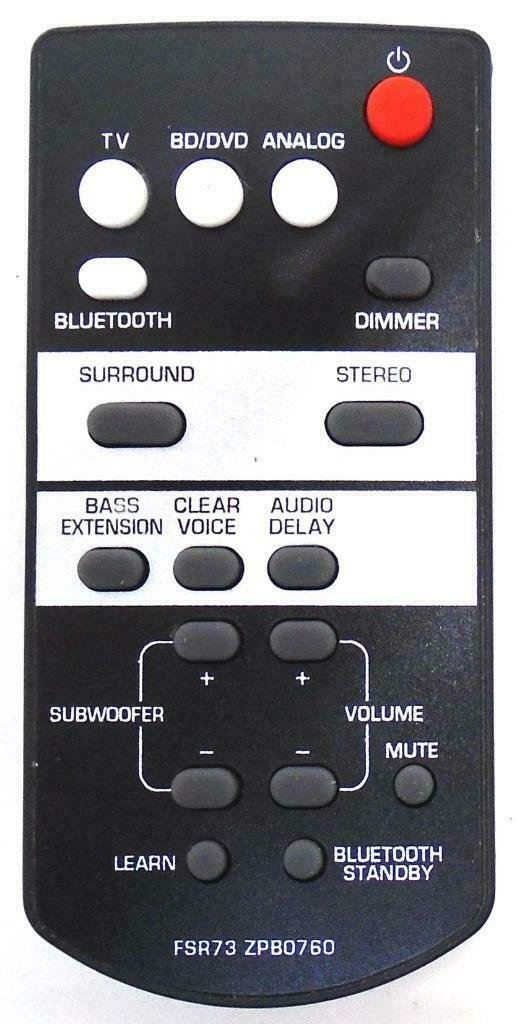Yamaha FSR73 ZP80760 afstandsbediening