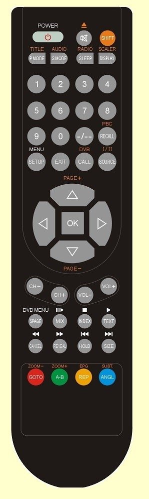  LTE LCD2215DVD afstandsbediening