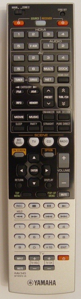 Yamaha WT928100 afstandsbediening