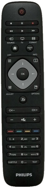 Philips 221TE5 afstandsbediening