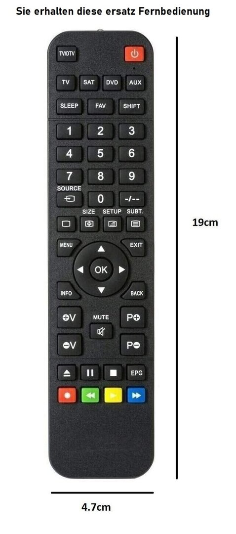 Blaupunkt RMC/CBU/0010N afstandsbediening