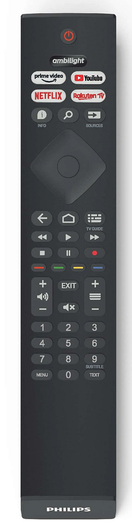Philips 75PUS7906/12 | 75PUS8007/12 | 75PUS8546/12 | 75PUS8808/12 | 77OLED808/12 afstandsbediening