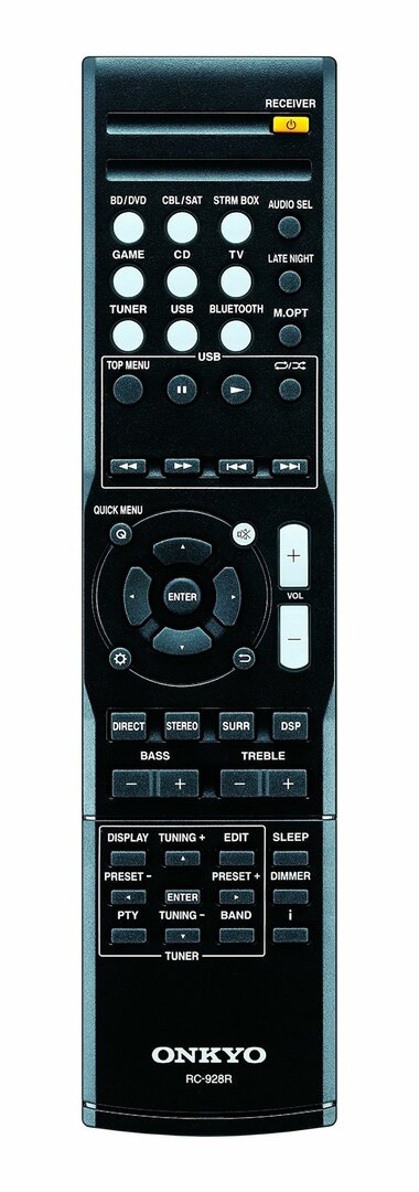 Onkyo RC-928R afstandsbediening - Geschikt voor : TX-SR353 - TX-SR373