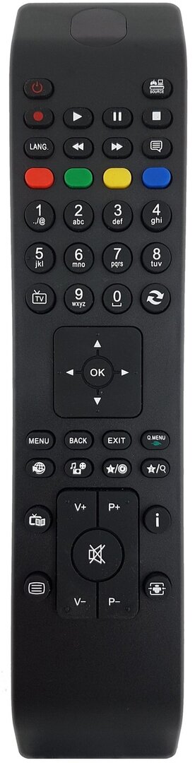 Telefunken T32EX1013 | T32EX1013 SAT | T32EX1320 SAT afstandsbediening