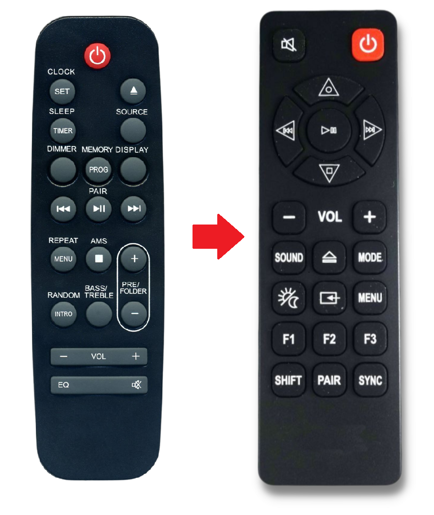 Medion MD44000 - X64400 afstandsbediening