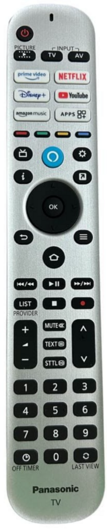 Originele Panasonic N2QBYA000079 afstandsbediening
