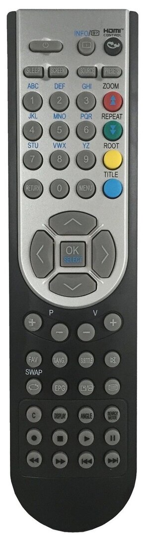 Akai ALD1918HT afstandsbediening