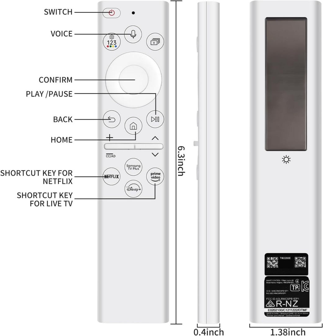 Alternatieve Samsung BN59-01391B  / BN59-01391D / BN59-01391M  afstandsbediening