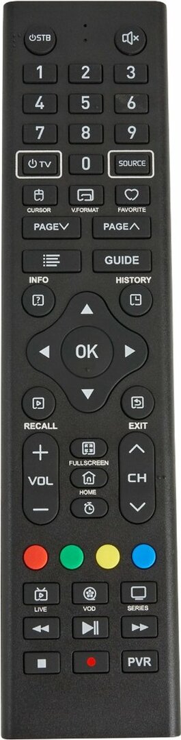 Qsmarter Nova / Galaxy afstandsbediening