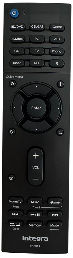 Integra RC-912R afstandsbediening