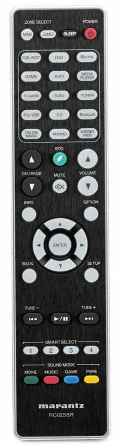Originele Marantz RC025SR afstandsbediening 