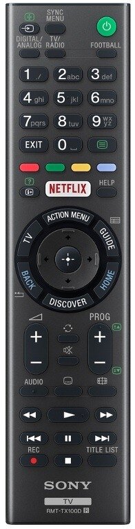 Originele Sony RMT-TX100D TV afstandsbediening - Geschikt voor alle Sony Smart televisies