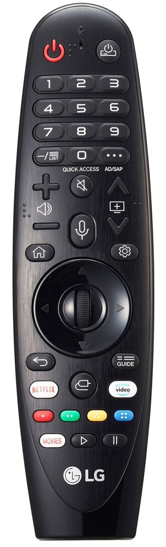 LG Magic Remote MR20GA - Afstandsbediening - Zwart