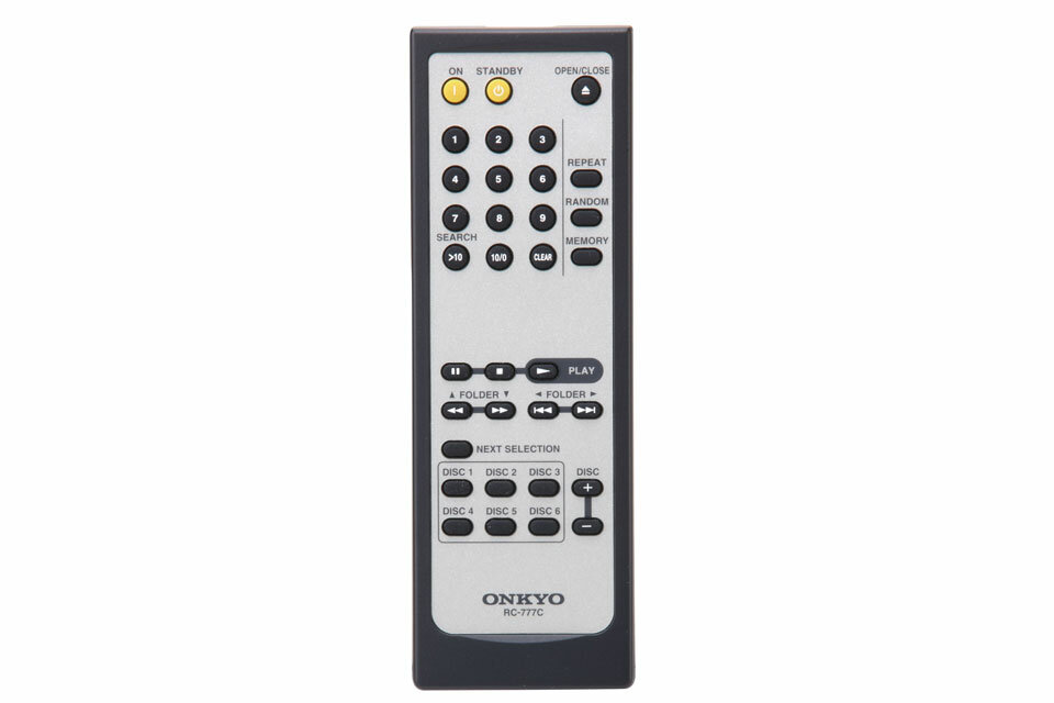 Originele Onkyo RC-777C afstandsbediening - DX-C390