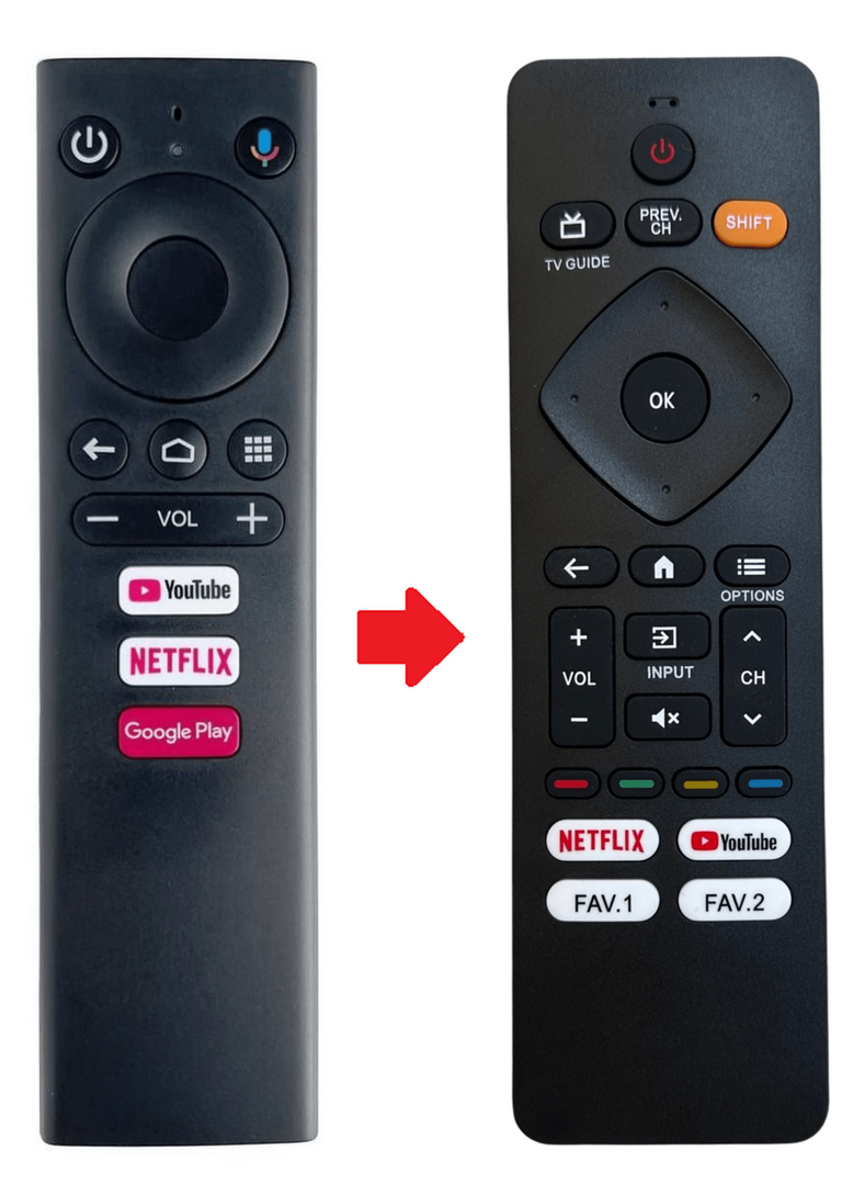 Alternatieve EMATIC Jetstream 4K - AGT418 afstandsbediening