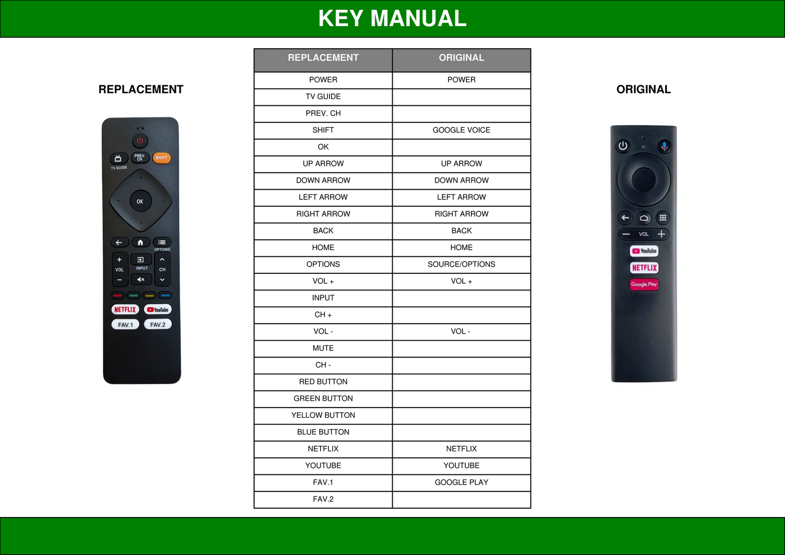Alternatieve EMATIC Jetstream 4K - AGT418 afstandsbediening