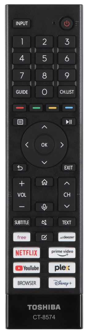 Originele Toshiba CT-8574 afstandsbediening