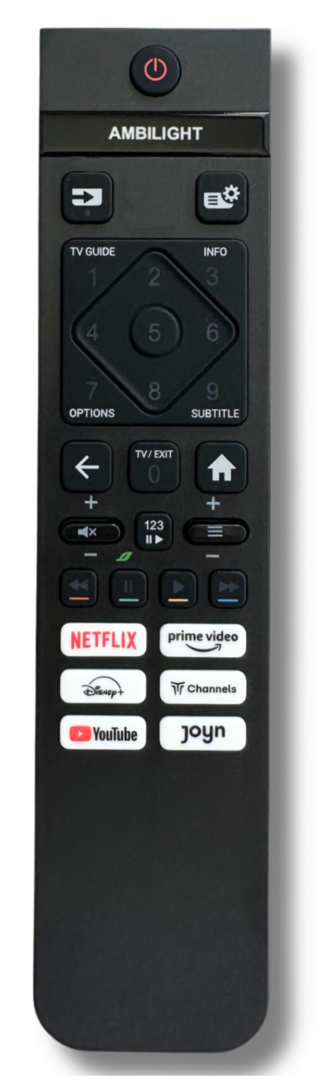 Universele afstandsbediening voor Philips Smart TV - Geschikt voor alle Philip Smart televisie&#039;s - LED / OLED / ANDROID / Titan OS / Ambilight