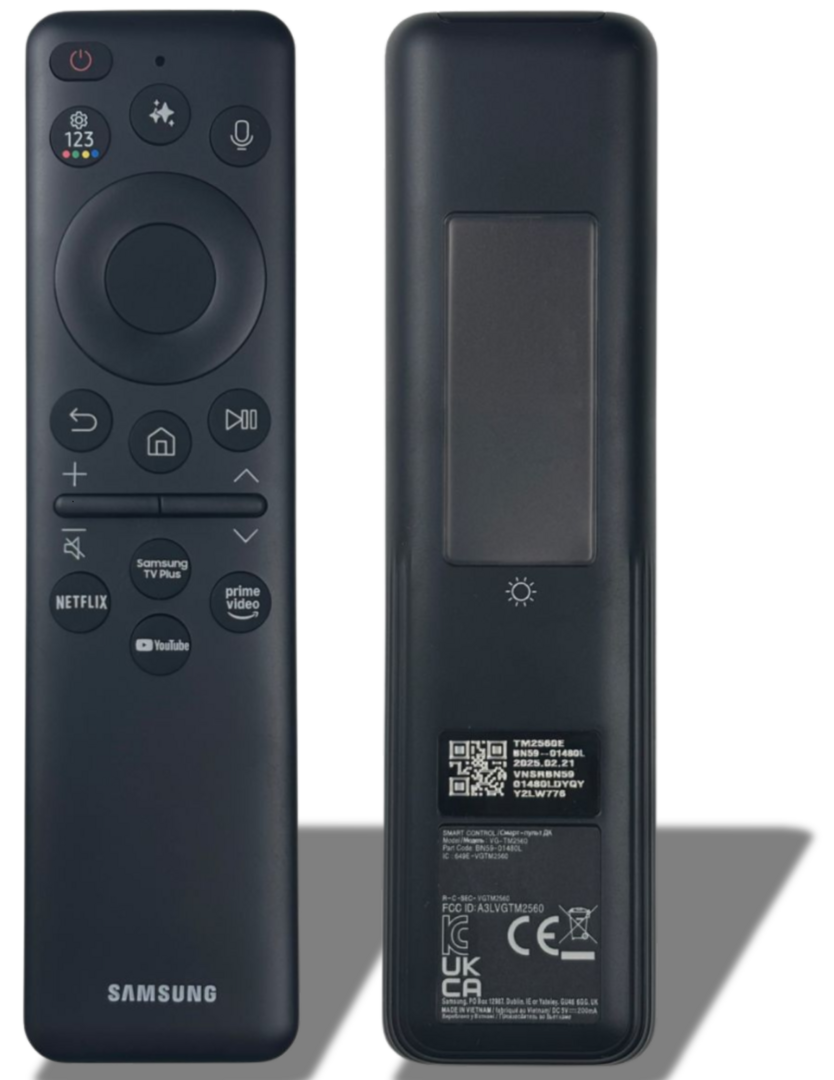 Original Samsung BN59-01480L &#039;Vision AI&#039; afstandsbediening  (model 2025)