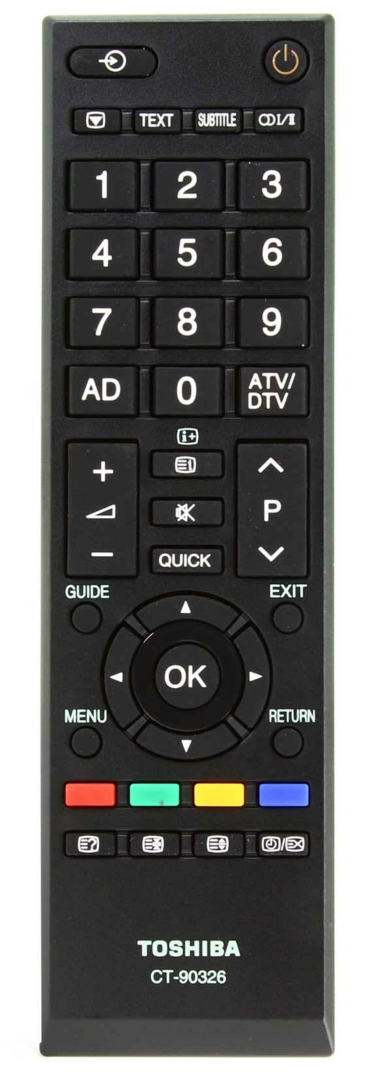 Originele Toshiba CT-90326 afstandsbediening