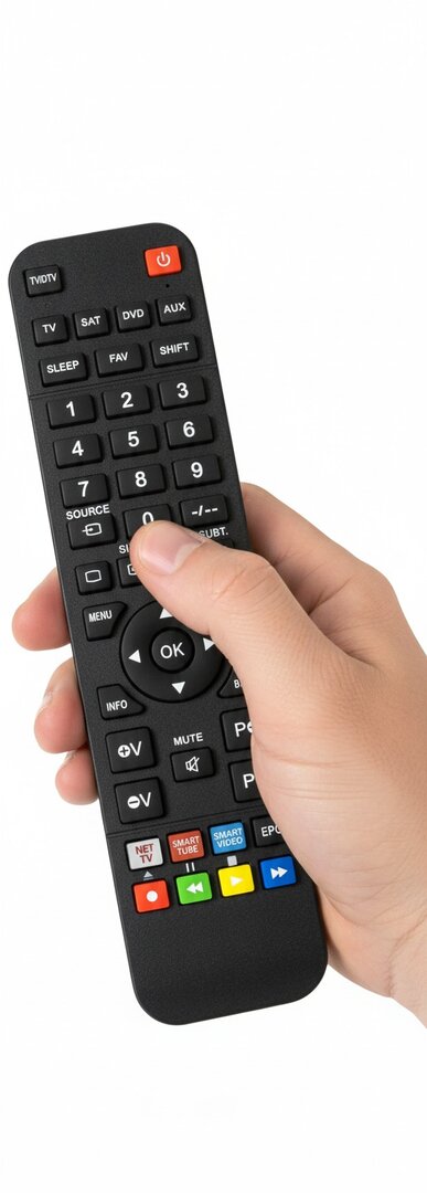 Vervangende KB Elements ELT TV afstandsbediening