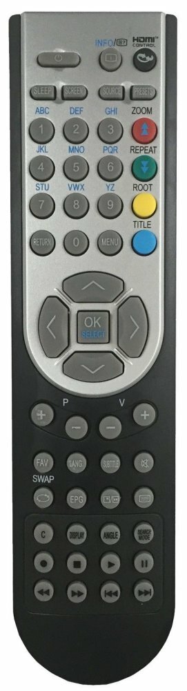 Finlux 22FL850VU afstandsbediening