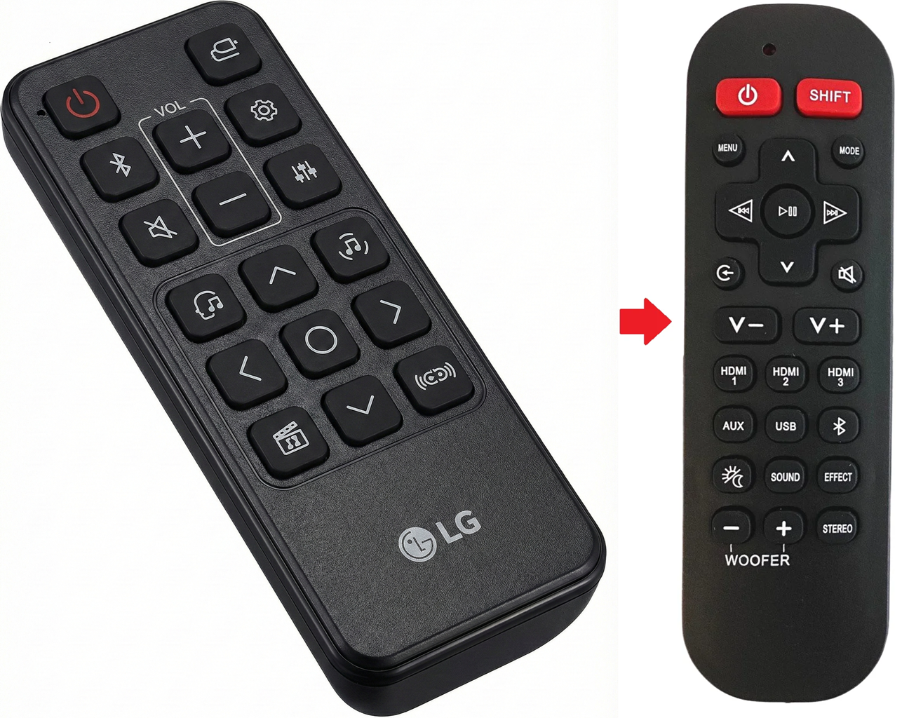 Alteranteive LG AKB74935642 afstandsbediening 