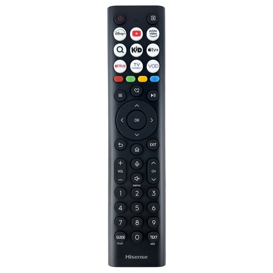 Originele Hisense ERF2B38H afstandsbediening met spraakbesturing