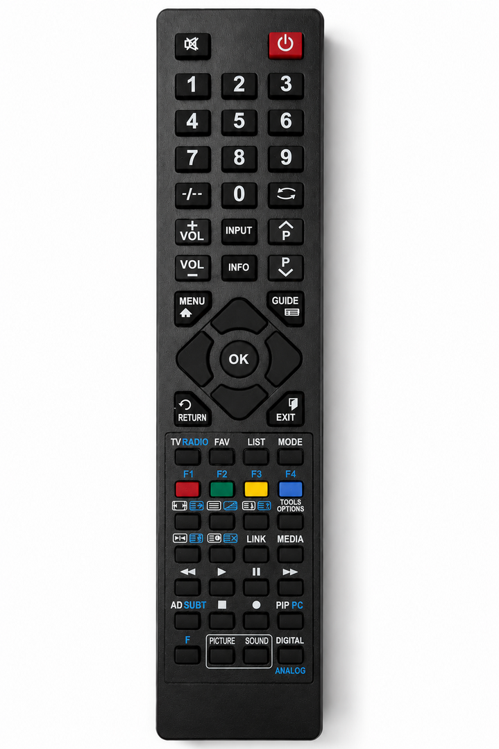 Vervangende afstandsbediening voor Hitachi 24HE1301