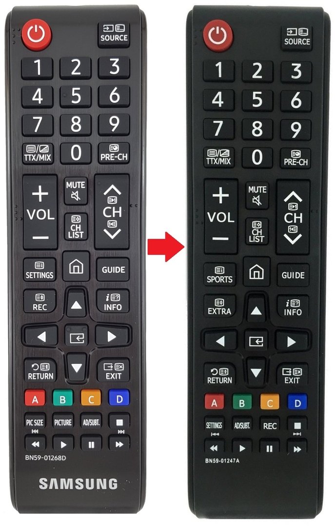 Alternatieve Samsung BN59-01268D afstandsbediening