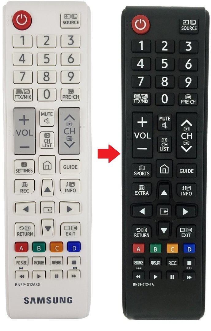 Alternatieve Samsung BN59-01268G afstandsbediening