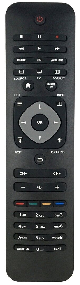 Alternatieve Philips RM-L1128 afstandsbediening