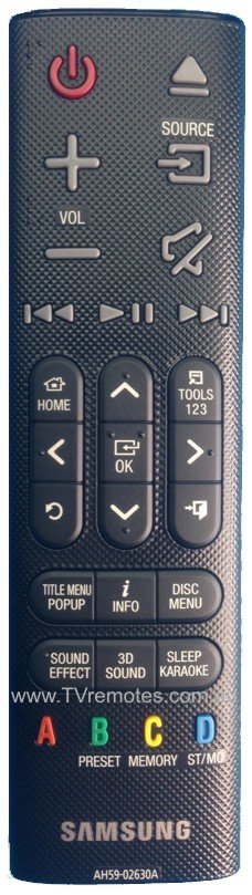 Samsung AH59-02630A afstandsbediening