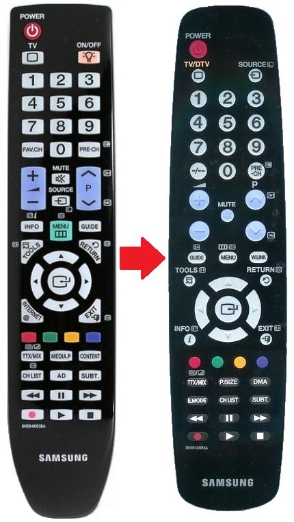 Samsung BN59-00938A afstandsbediening