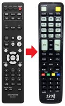 Alternatieve Marantz RC010CR afstandsbediening