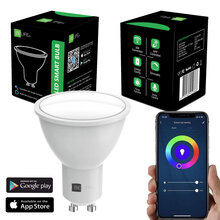 Smart GU10 LED Lamp - Slimme Lampen - Dimbaar - RGB