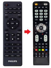 Alternatieve Philips TAEP200 afstandsbediening