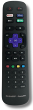 Originele Sharp Roku TV afstandsbediening 