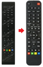 Ziggo / UPC RC2094501 afstandsbediening