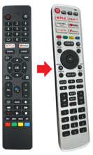 Alternatieve Polaroid Android TV afstandsbediening