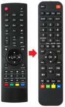 Eminent EM7080 / EM7180 / EM7285 / EM7380  afstandsbediening