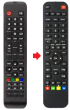 Peaq PTV24H-5024E /12V afstandsbediening 