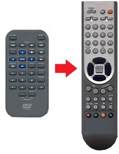 Akai ACVDS820T afstandsbediening