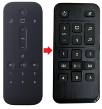 Alternatieve Bose 500 / 900 / Smart Ultra Soundbar afstandsbediening