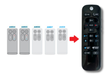 Dyson AM02 / AM03 / AM04 / AM05 / AM06 / AM07 / AM08 afstandsbediening