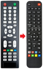 Vervangende JVC LT-49N786 afstandsbediening