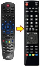 Coolstream TRINITY / TRINITY DUO / TRINITY 2 afstandsbediening