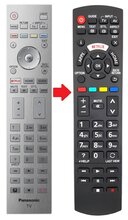 Alternatieve Panasonic N2QAYA000152 afstandsbediening