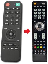 RED360.TV afstandsbediening